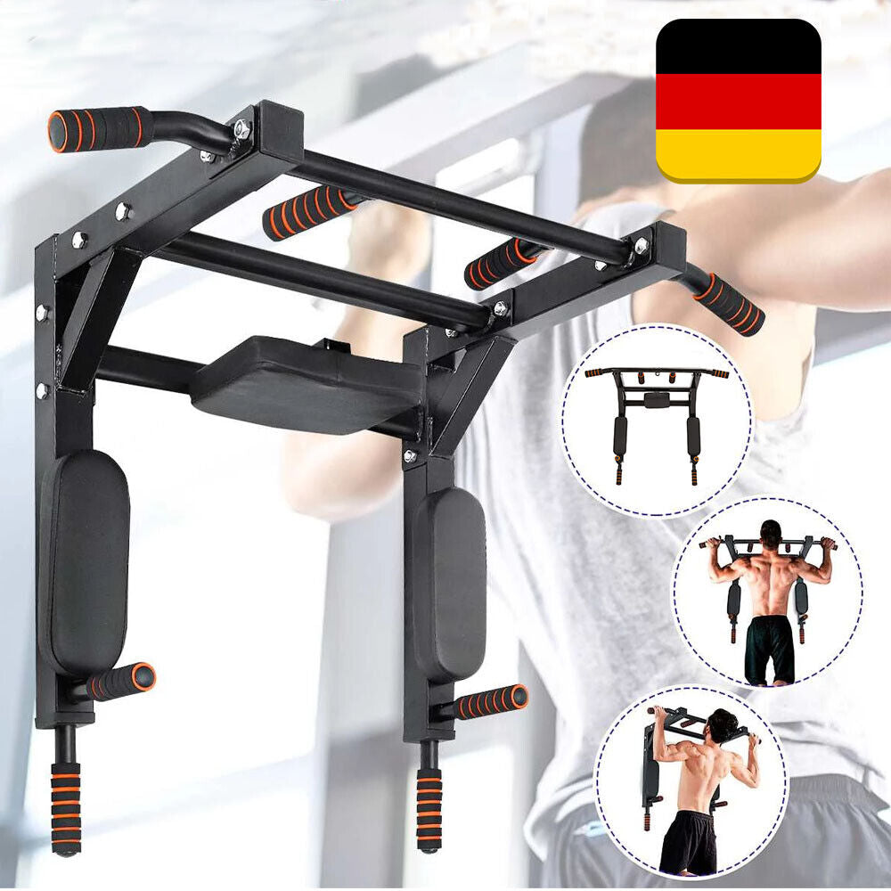 Multigriff Klimmzug Stangen Klimmzugstange Wandmontage Dip Station Pull up Bar
