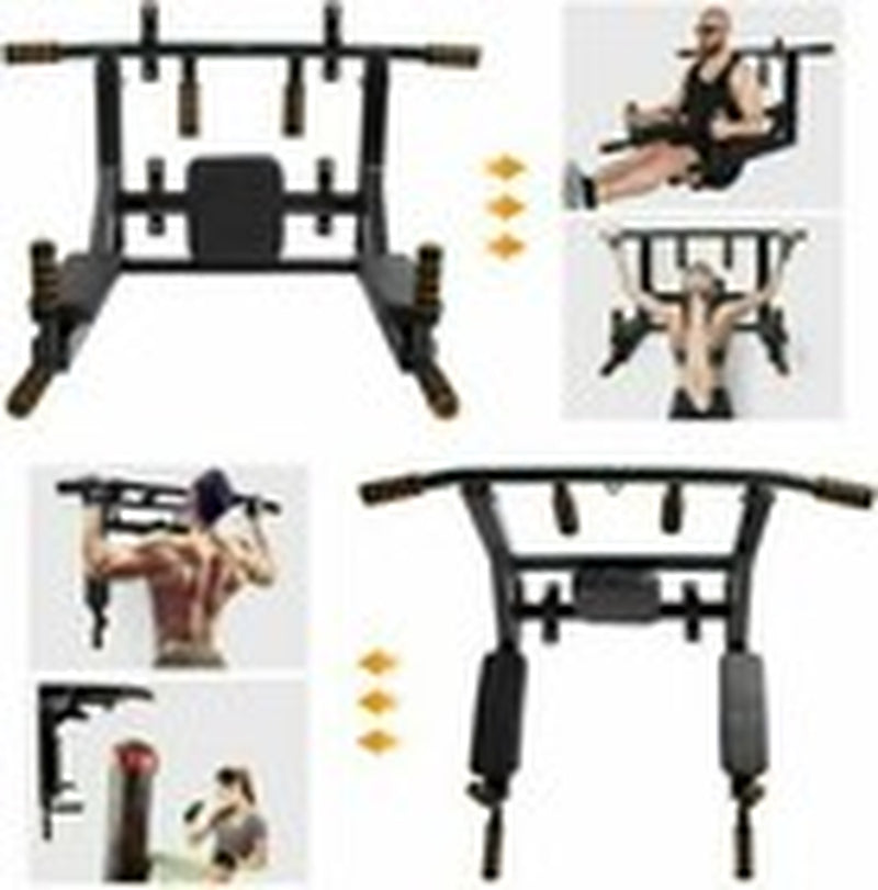 Multigriff Klimmzug Stangen Klimmzugstange Wandmontage Dip Station Pull up Bar