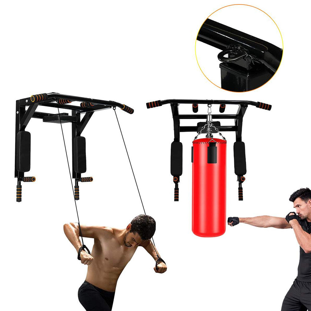 Multigriff Klimmzug Stangen Klimmzugstange Wandmontage Dip Station Pull up Bar