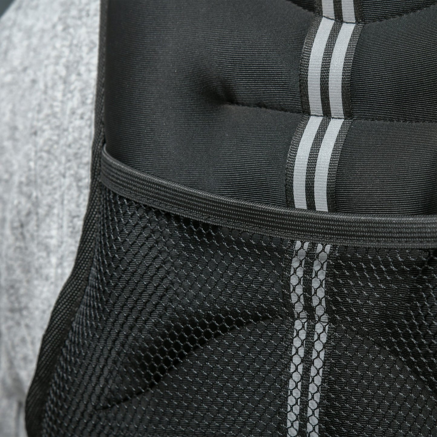 Gewichtsweste Weight Vest Verstellbar 10 Kg Gewicht Oxford-Gewebe Schwarz