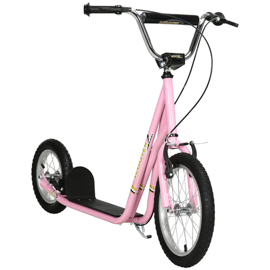 Kinder Tretroller Scooter 16/12 Zoll Cityroller Roller Bike Verstellbar