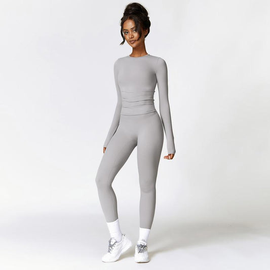 MASKERT “2-Piece Set”Women'S Sports Suit, Sports Running Suit, Yoga Suit, Home Casual Suit, Skin Friendly and Comfortable